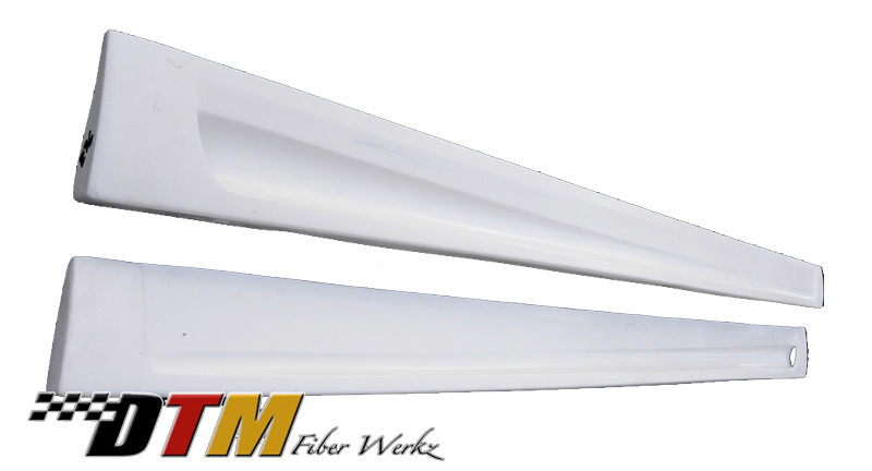 DTM Fiber Werkz BMW E36 BOMX Style Side Skirts View 2