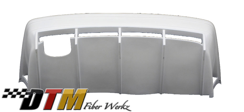 DTM Fiber Werkz BMW E36 GTR-S Style Rear Bumper With Diffuser 2