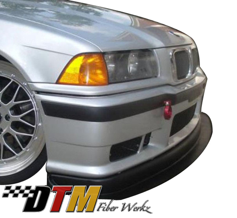 DTM Fiber Werkz BMW E36 M3 Race Front Lip with Undertray View 4