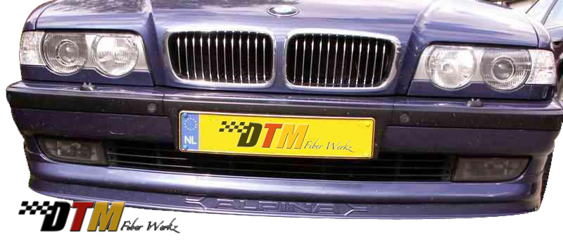 DTM Fiber Werkz BMW E38 7-Series AP Style Front Lip View 4