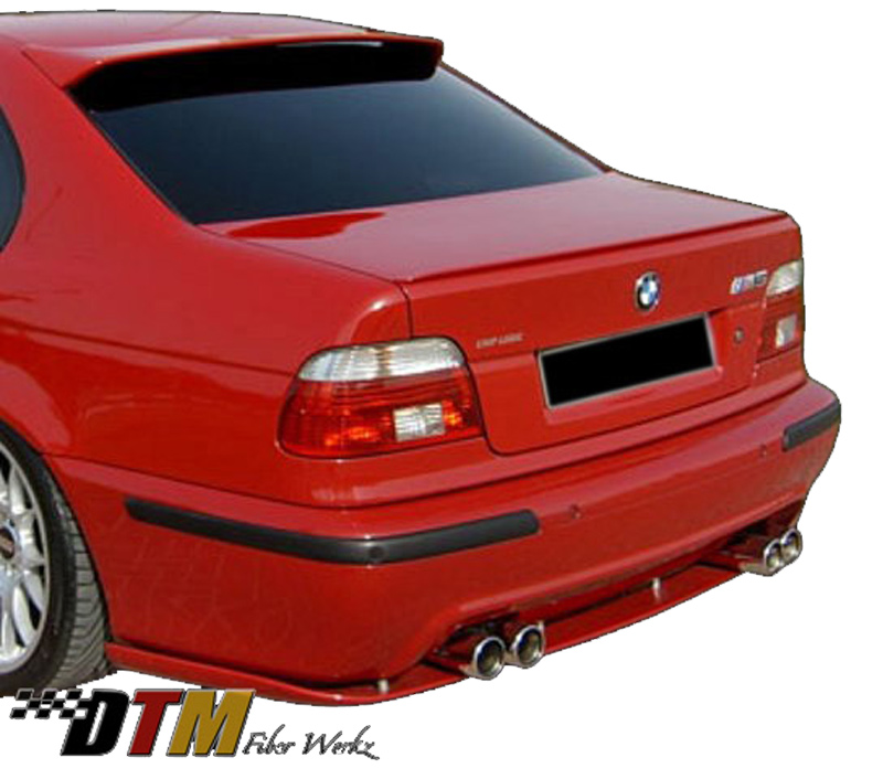 DTM Fiber Werkz BMW E39 M5 HM style Rear Lower Diffuser