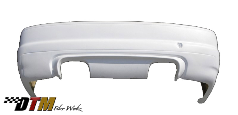 DTM Fiber Werkz BMW E46 CSL Style Rear Bumper View 1