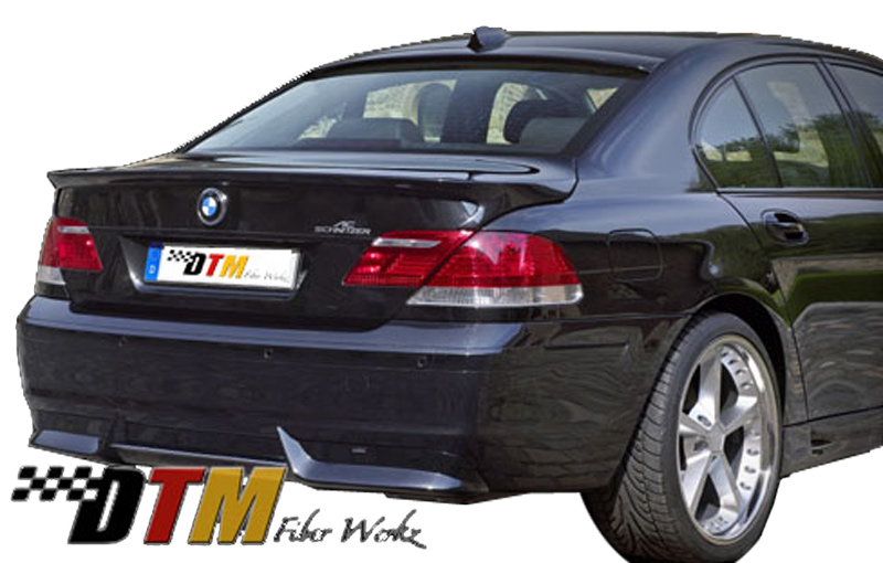 DTM Fiber Werkz BMW E66 7-Series ACS Rear Apron View 1