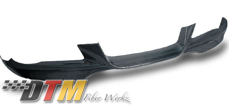 DTM Fiber Werkz BMW E92 Mtech Style Front Lip Unmounted in Carbon Fiber