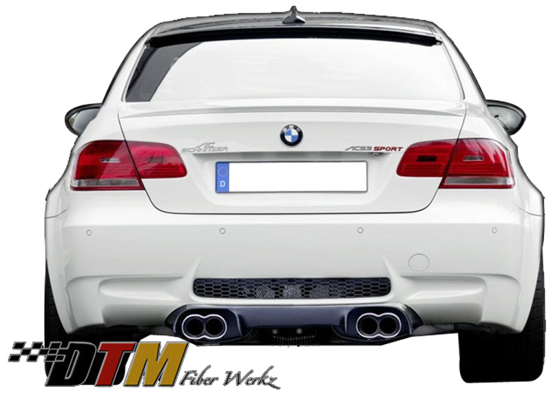 DTM Fiber Werkz BMW E9X M3 ACS Style Rear Diffuser