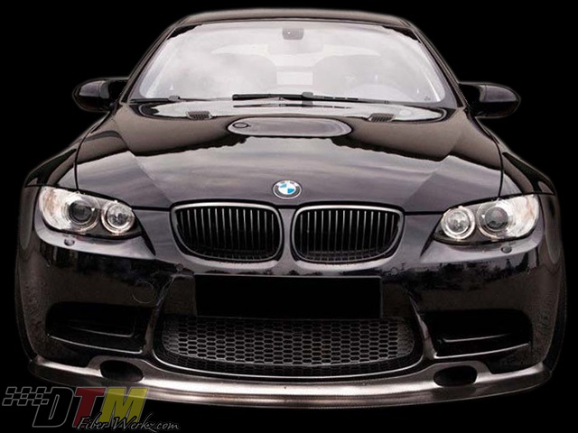 DTM Fiber Werkz GT4 Race Front Lip for 2007-12 BMW M3 [E90/E92] (FRP/CFRP)