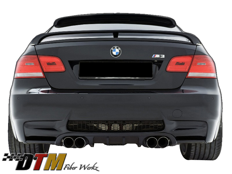 DTM Fiber Werkz BMW E9X M3 HM style Rear Diffuser 1