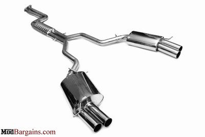 Eisenmann quad exhaust for BME E89 23i 30i 35i Z4 Roadsters