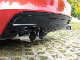 Eisenmann Exhaust BMW E82 135i Round Dual Tips (4 x 76 mm)