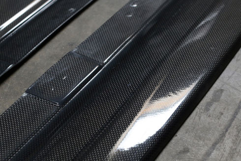 Carbon Fiber Side Skirt Extensions BMW M3 [F80] SD-F80M3-CF