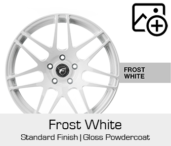 Forgestar Standard Finish Frost White