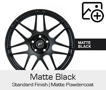 Forgestar Standard Finish Matte Black