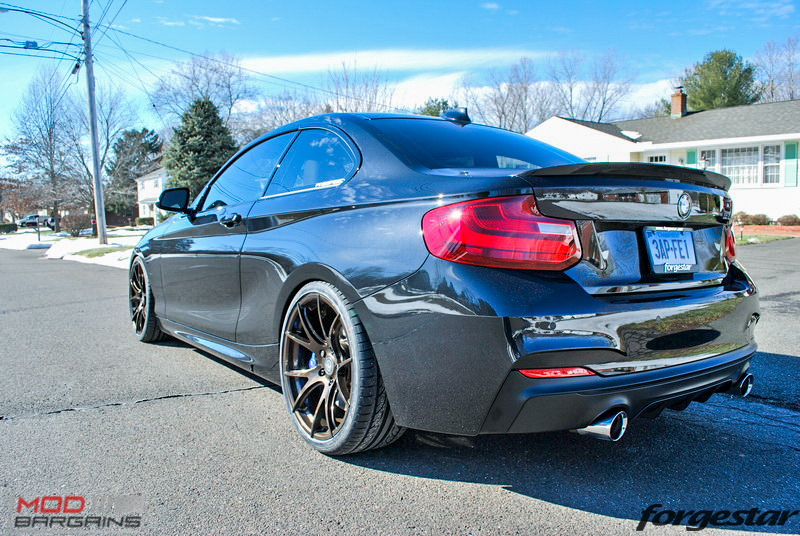 Forgestar CF5V in Bronze Burst on BMW M235i