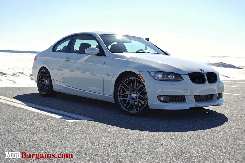 Forgestar F14 Super Deep Concave in Gunmetal on BMW E92 335i Front: 19x8.5 Rear: 19x10