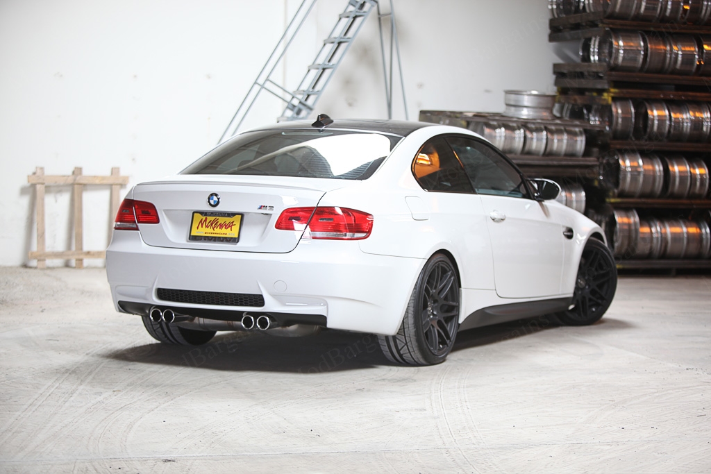 Matte Black Forgestar F14 on BMW E92 M3 Front: 19x9.0 Rear: 19x10