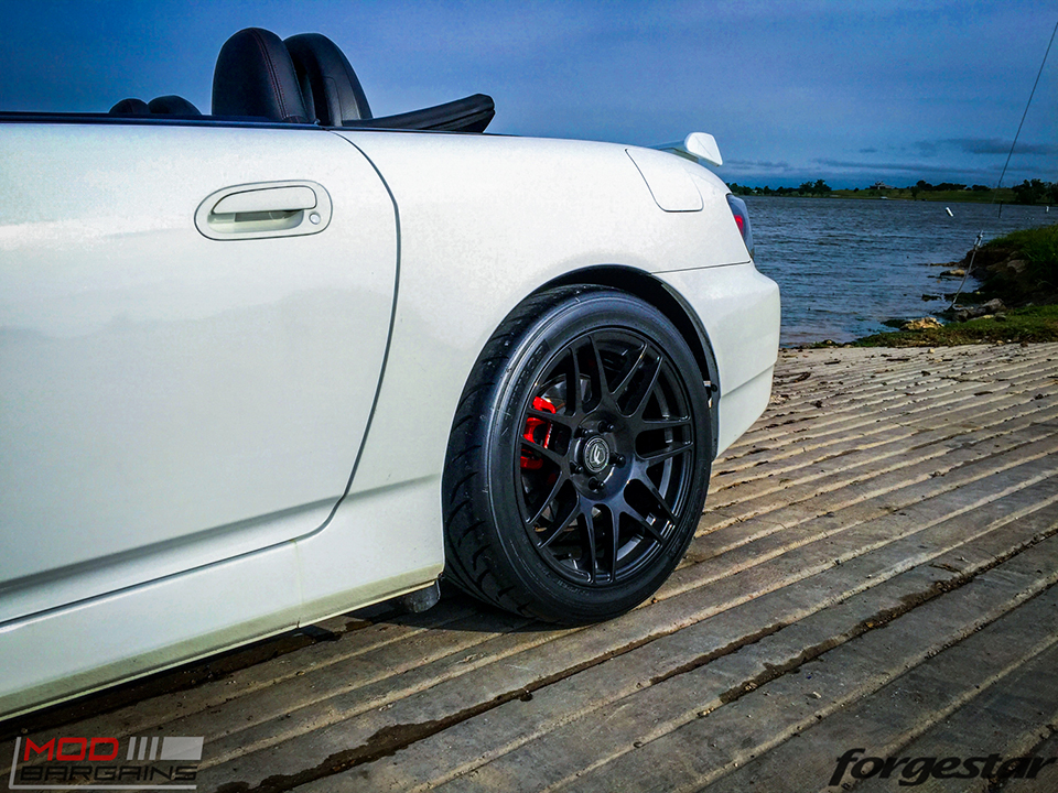 Honda S2000 on Forgestar F14 Black Wheels