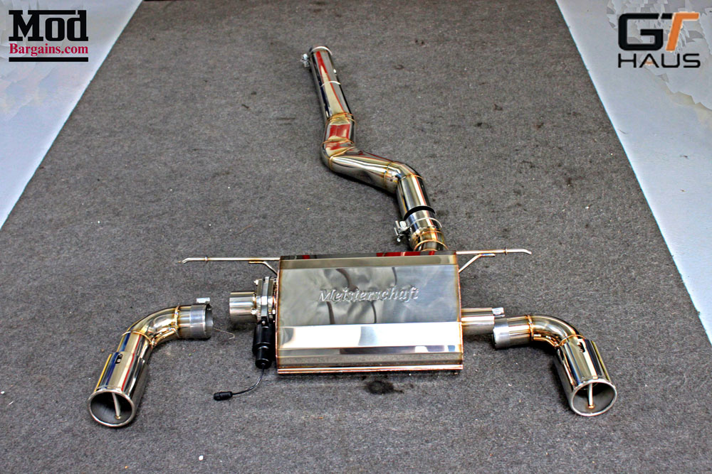 GTHaus Meisterschaft GT EVC Cat/Turbo-Back Exhaust for 2014+ BMW 435i/xi [F32] E-Valve Control