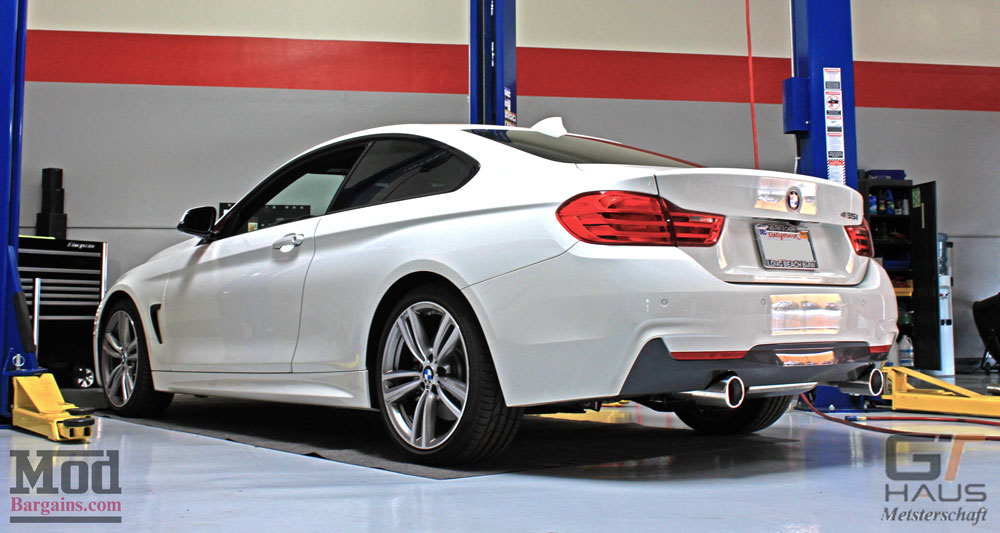 GTHaus Meisterschaft GT EVC Cat/Turbo-Back Exhaust for 2014+ BMW 435i/xi [F32] E-Valve Control