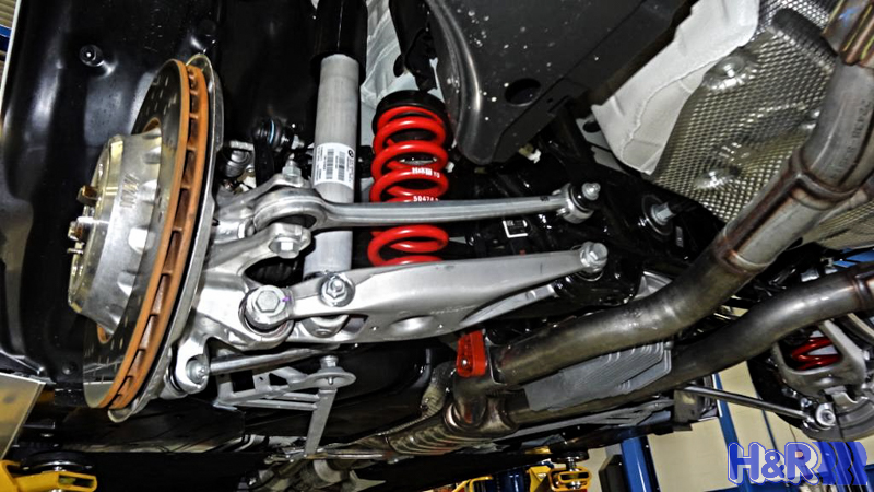 H&R Sport Springs Installed on 2014+ BMW M4 H&R Sport Springs Installed on 2014+ BMW M4