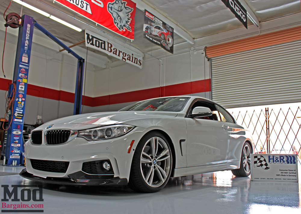 H R Sport Springs For 2014 Bmw 428i 435i Rwd Gran Coupe F32 F33