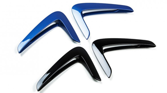 4 series f32 estoril blue and gloss black fender trim