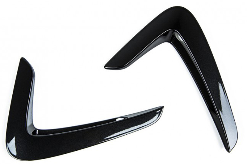 4 series f32 estoril blue and gloss black fender trim