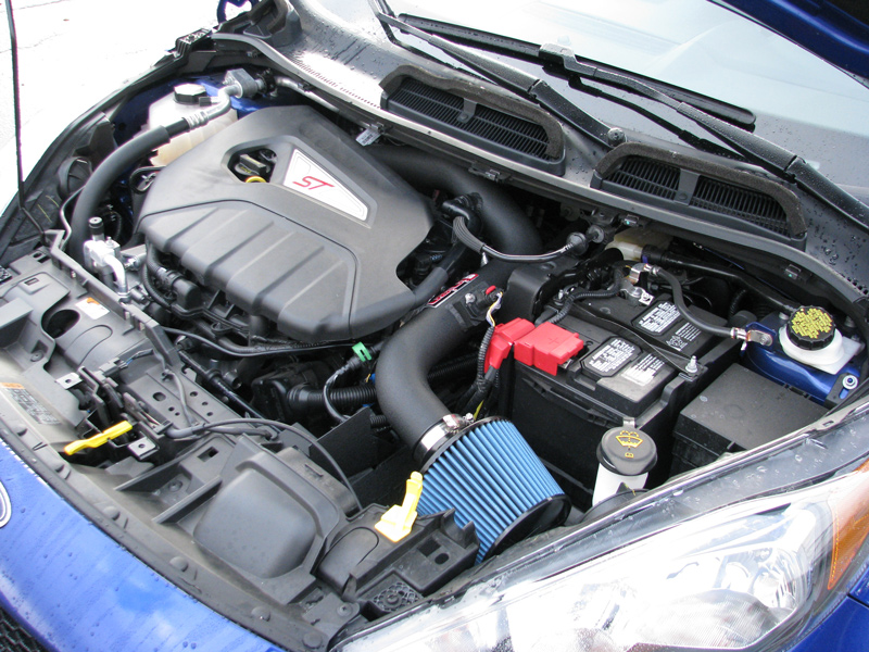 Ford Fiesta ST With Injen SP Wrinkle Black intake Installed Ford Fiesta ST With Injen SP Wrinkle Black intake Installed SP9016WB SP9018WB
