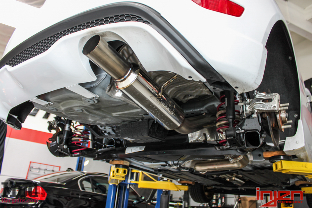 Injen 3in Cat Back Exhaust For 2014 16 Ford Fiesta St St180