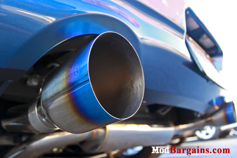 Invidia Gemini Cat-Back Exhaust System Close Up