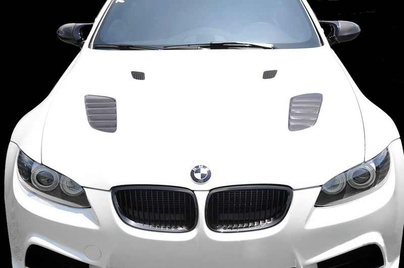 BMW E92/E93 M3 DTM Style Carbon Fiber Hood