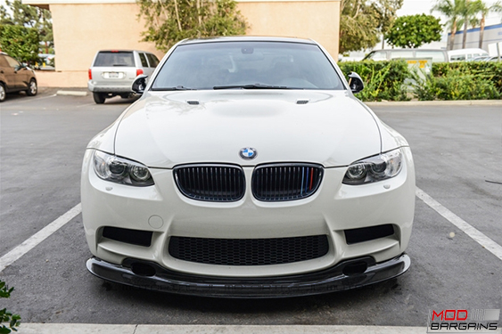 BMW E9X GT4 LIP Carbon Fiber Front lip, uv Protetcted, 4 pieces, JL Motoring, Modbargains.com