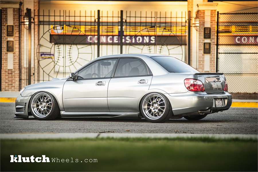 subaru klutch sl14 silver polished