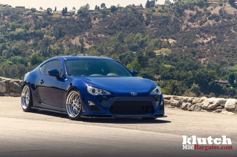 scion frs klutch sl14 silver machined