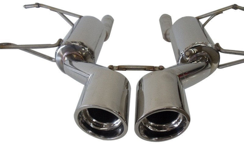 Korkar Performance Engineering Cadillac CTS-V Axle Back Exhaust 1