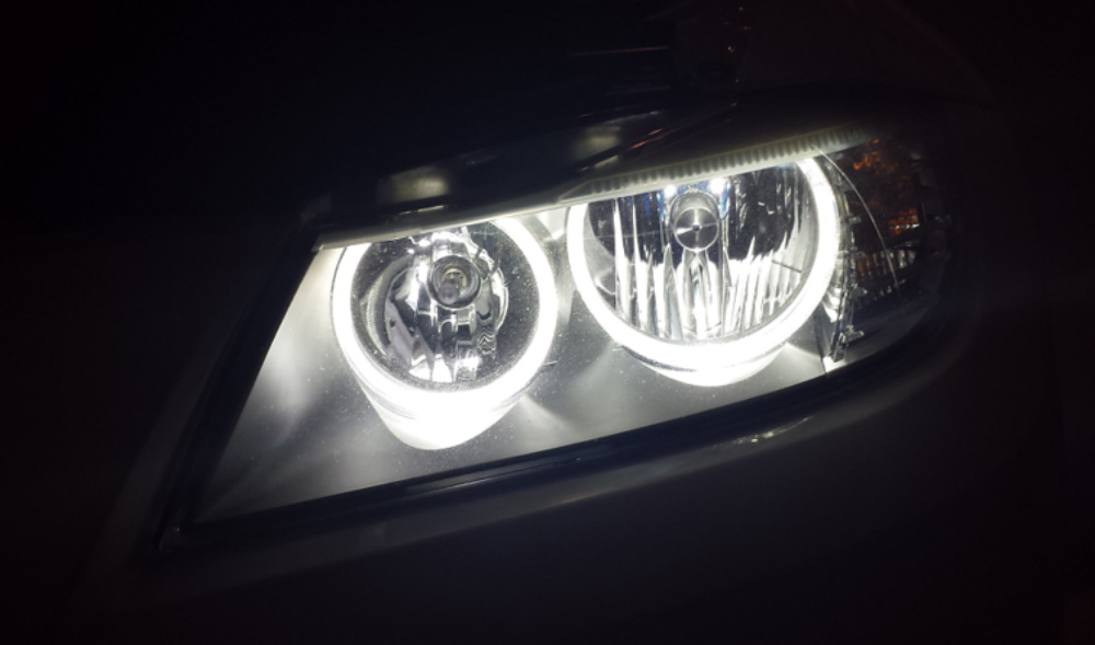 LUX V3 Angel Eye LEDs for LCI Halogen E90 BMWs