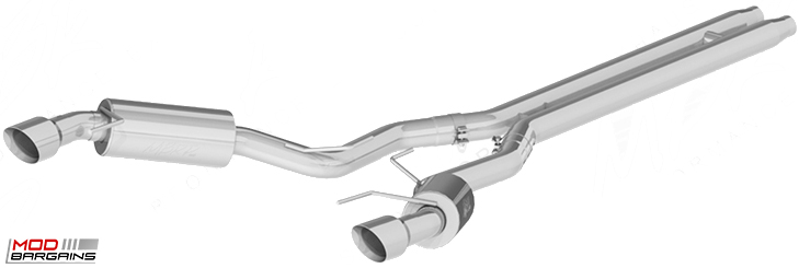 MBRP Pro Series Cat-Back Street Exhaust for Mustang GT S550 MBRP Pro Series Cat-Back Street Exhaust for Mustang GT S550