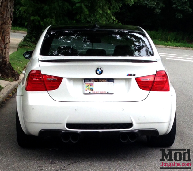 Carbon Fiber M3 Rear Diffuser for 2008-12 BMW M3 Sedan [E90] Type II Style