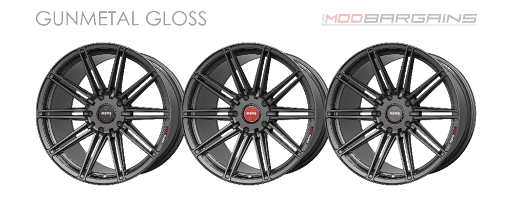 Momo RF-10S Wheel Color Options Gunmetal Gloss Modbargains