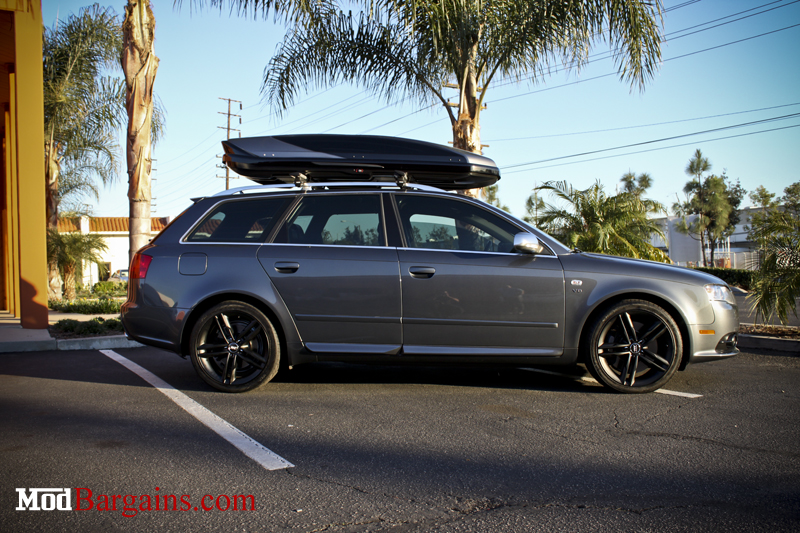 Audi S5 Style Wheels Matte Black Audi S4 Avant Passenger Side