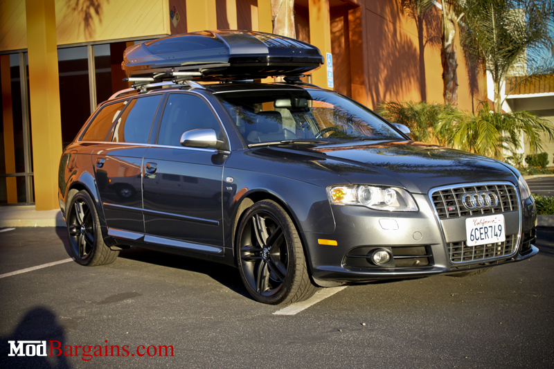 Audi S5 Style Wheels Matte Black Audi S4 Avant Front Passenger