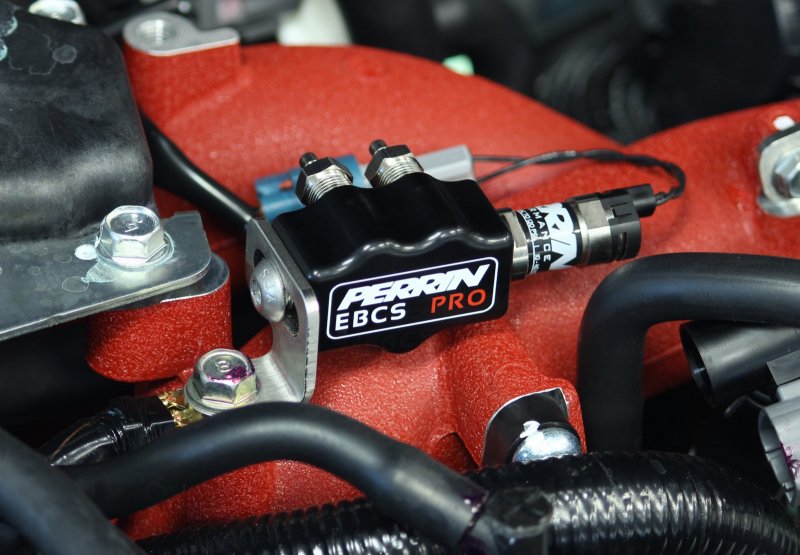 Perrin Electronic Boost Control Solenoid for Subaru WRX/Sti Installed