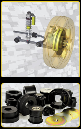 Powerflex Bushings improve every aspect of vehicle handling and stability