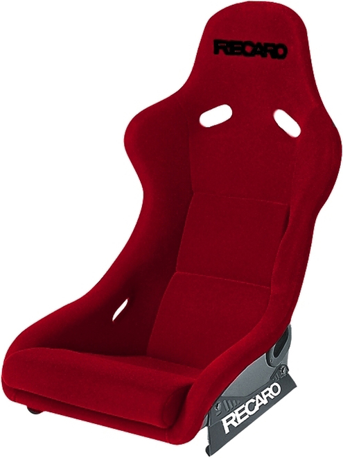 Recaro Pole position N.G. in Red Velour