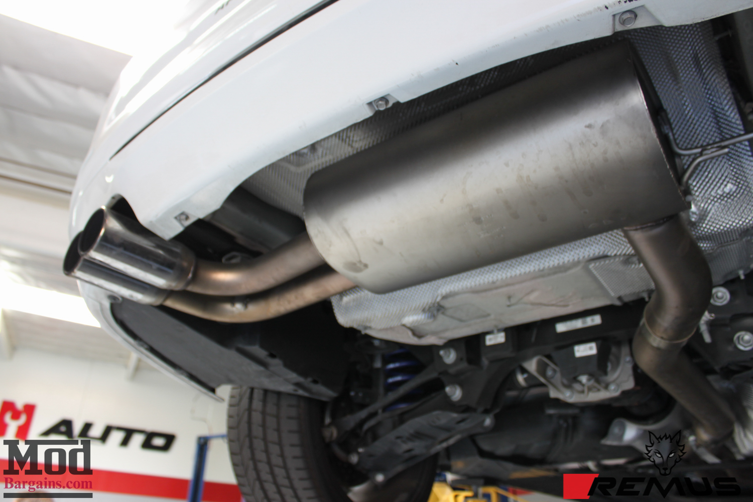 Remus Sport Exhaust System Installed on BMW F30