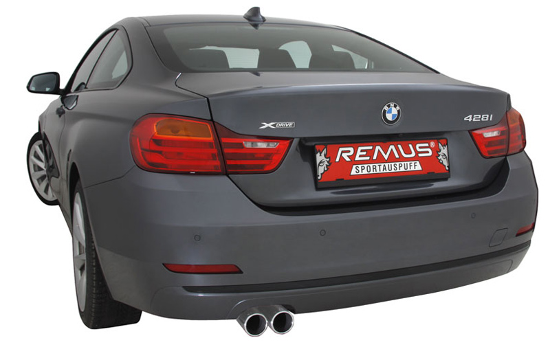 Remus Exhaust for BMW 428i Installed 1