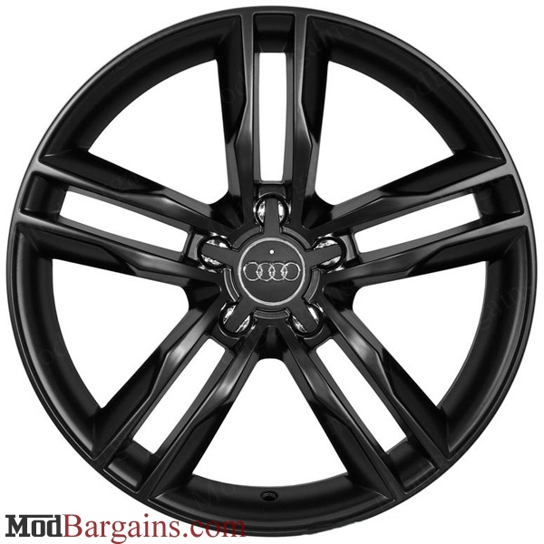 Audi S5 Style Wheel Matte Black Face