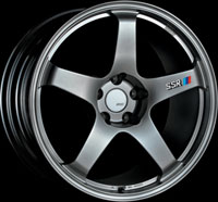 SSR Wheels GTF01 Semi Gloss Gunmetal