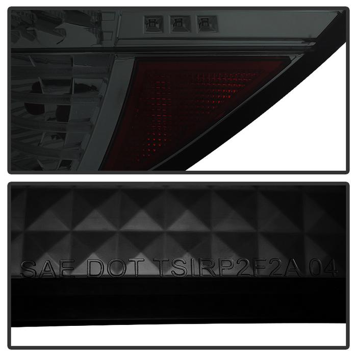 Spyder LED Smoked Tail Lights for 2008-2010 BMW 525i/530i/535i/550i/M5 [E60] ALT-YD-BE6008-LED-SM