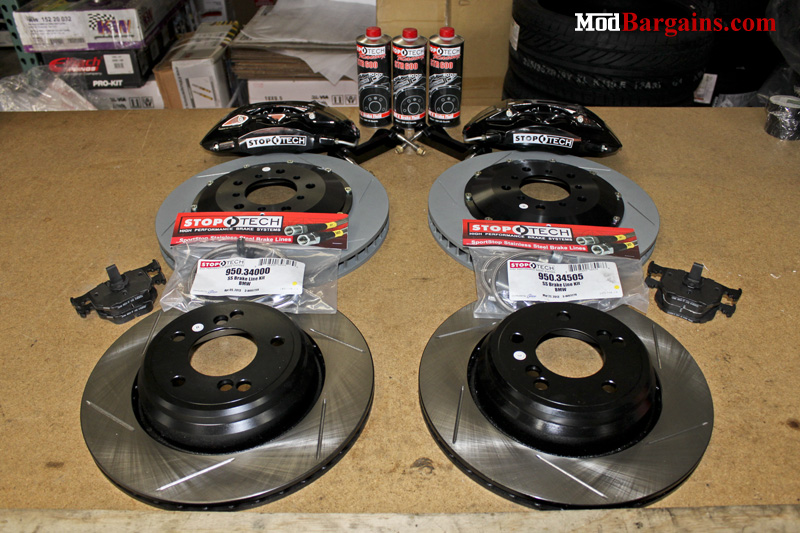 StopTech Big Brake Kit BMW E46 M3 @ ModBargains.com