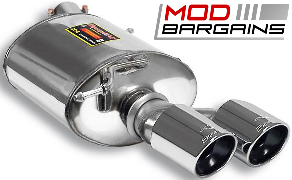 Supersprint Dual Left Rear Exhaust for 09-11 BMW 335d E90